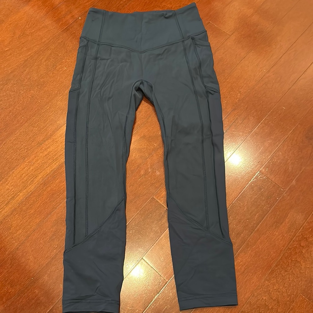 blue lululemon leggings